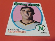 1970 / 71  TOPPS  CESARE  MANIAGO #117    NORTH STARS    NM /  MINT  OR   BETTER