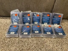 Lot of 50 Max Protection Top Load Card Holder, 5mm Cards; New