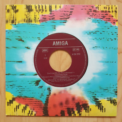 7'' SANTA ESMERALDA DON´T LET ME BE MISUNDERSTOOD YOU´RE MY EVERYTHING AMIGA