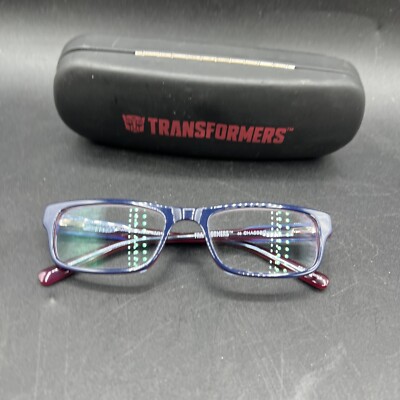 Transformers Hasbro Cluth Nav Kids Eyeglasses glasses Frames 47 17 125 HM