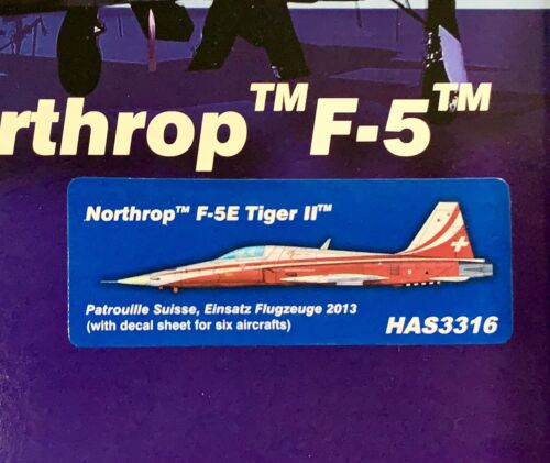 Northrop F-5E Tiger II- Swiss Air Force Aerobatic Team 2013 Hobby Master- 1:72 - Picture 2 of 8