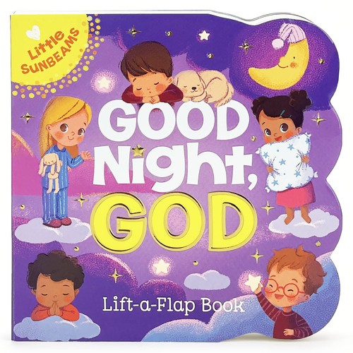 Gute Nacht, Gott - Lift-a-Flap Brett Buch Geschenk für Osterkorb Füller, Chr...