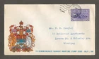 Canada first day cover, Talbot Cachet 261 50 cent munitions  [ 786