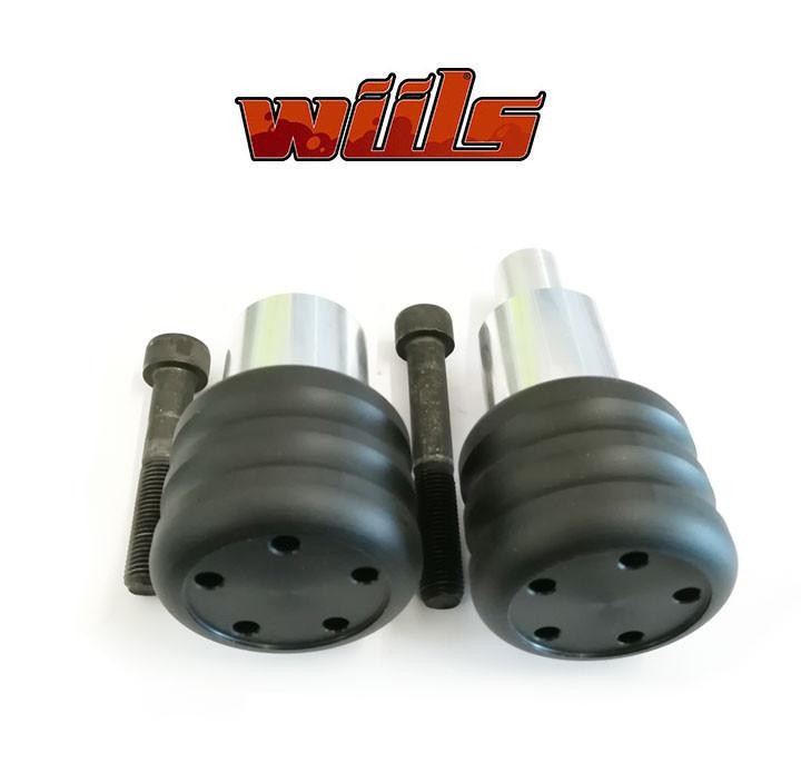 Kit de tampons Wiils pour protéger sa Yamaha YZF-R6 lors des sessions sur circuit