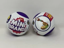 NEW & SEALED 2-Pack Mini Brands Zuru Series 5 Mystery Blind Surprise Balls Toys