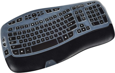 Keyboard Cover for Logitech K350 Wireless Wave Keyboard Logitech MK570 Black NEW