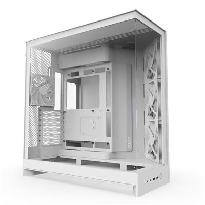 Nzxt White H9 Air Flow (2025) Large Dual-Chamber Mid Tower Case - Cm-H92fw-01 - Image 2