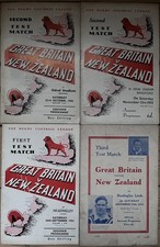 Great Britain v New Zealand Rugby League 1951,1955,1961 & 1965