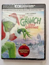 Dr Seuss How Grinch Stole Christmas (4K + Blu-ray)-No Digital [See Free Shipping