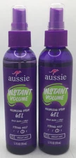 Aussie Instant Volume Volumizing Spray Gel for Wavy Hair and Straight Hair (2PK)