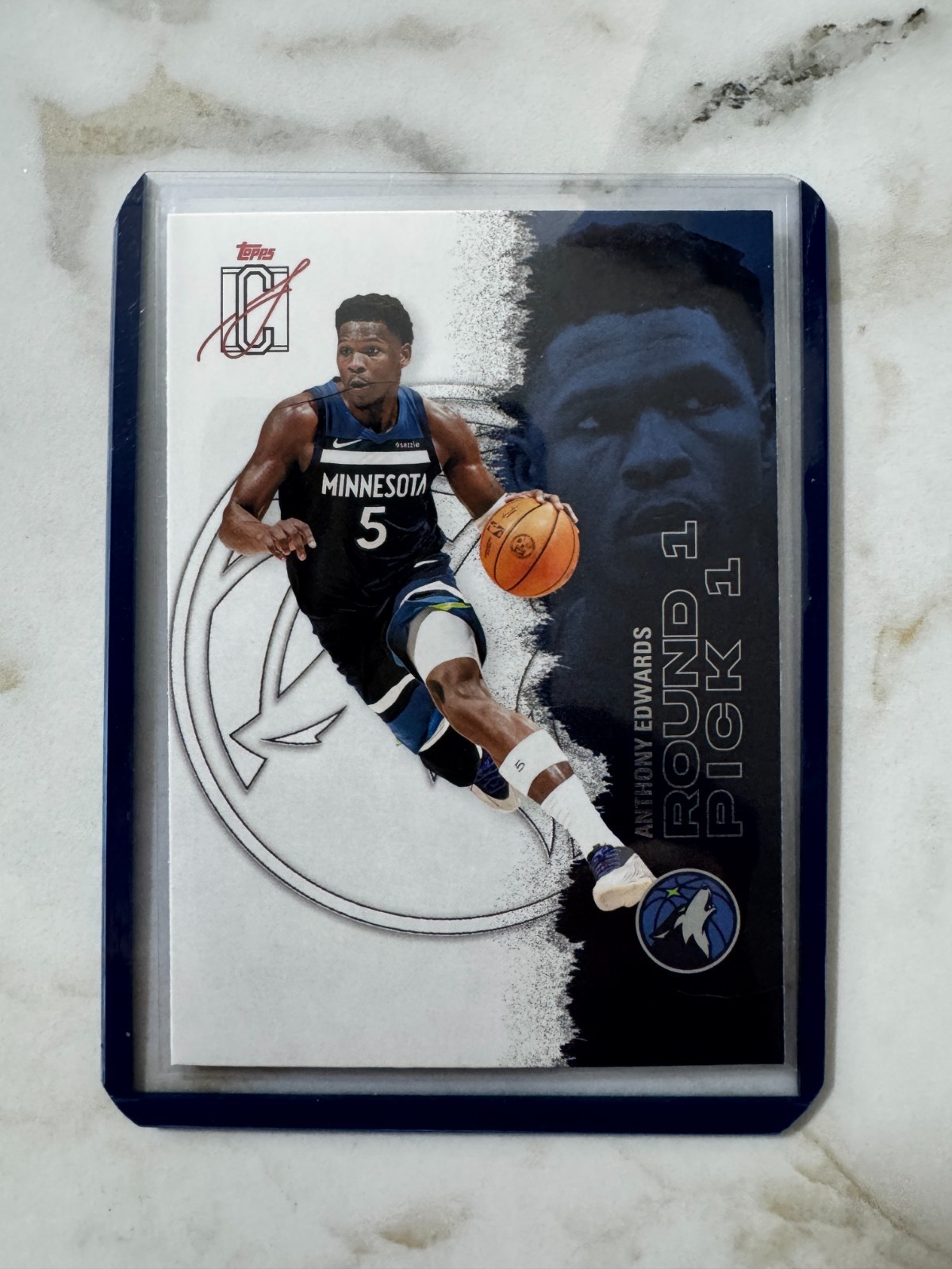 2025-26 Topps Signature Class  Anthony Edwards #68