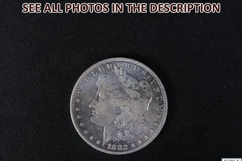 NobleSpirit Lovely 1882 O Morgan Silver Dollar AU About Uncirculated
