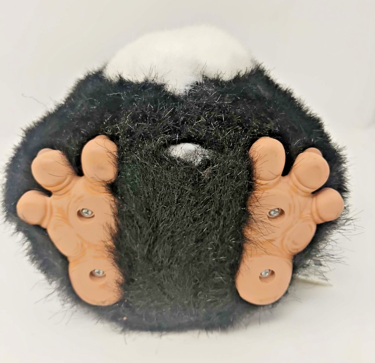 2005 Furby Tiger Hasbro Black White GREEN 59294 Vintage Tested