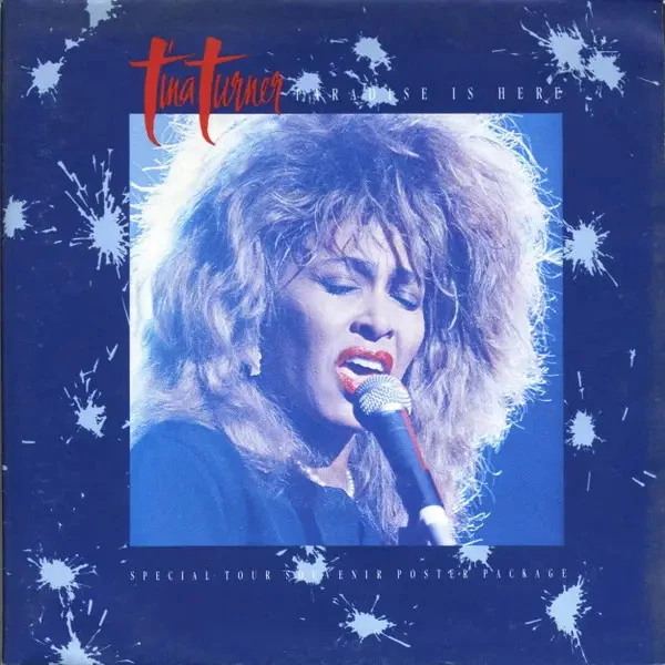 Tina Turner Paradise Is Here POSTER SLEEVE Vinyl Single 7inch NEAR MINT - Bild 1 von 1