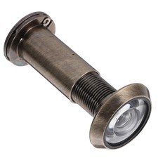 Zinc Alloy Door Peephole Wide Angle Viewer 16 mm Hole Diameter For Front Door