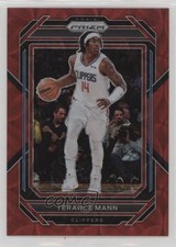 2022-23 Panini Prizm Choice Red Prizm 4/88 Terance Mann #137 7n6