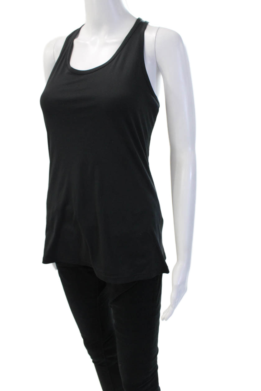 Nike Womens Basic Black Polyester Sleeveless Tank… - image 2