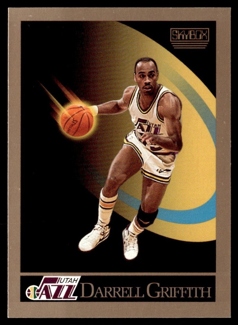 1990-91 SkyBox Darrell Griffith Utah Jazz #278