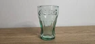 Vintage Small Green  Coca Cola Coke Glass, Marked IG On Bottom 3" Tall XC