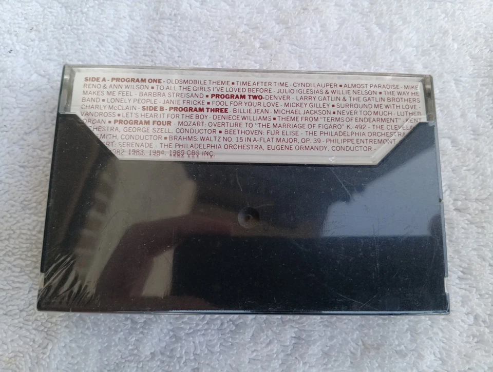 Oldsmobile Complimentary Tape Cartridge Cassette sealed new 1980s TOP HITS - Image 2 of 4