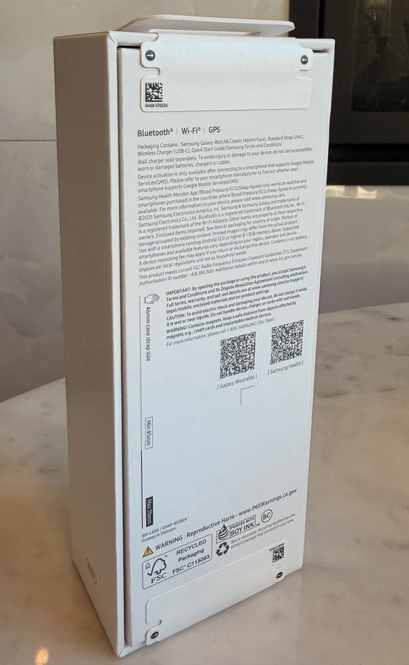 Samsung Galaxy Watch 8 Classic (2025) 46mm Bluetooth Smartwatch - US Version - Image 2 of 3