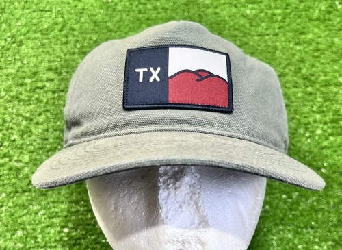 Texas Hill Country Provisions Hat SnapBack Hills Canvas Texas Flag Patch Cap
