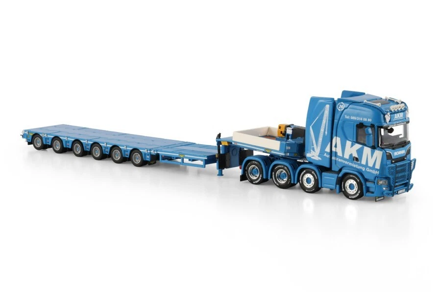 Scania S Highline CS20H SL Tieflader AKM 1:50 WSI Models 01-4886 - Bild 2 von 4