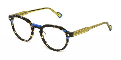 Sting Brille VST529W Havanna schwarz/ocker 48/22/140 Small Size