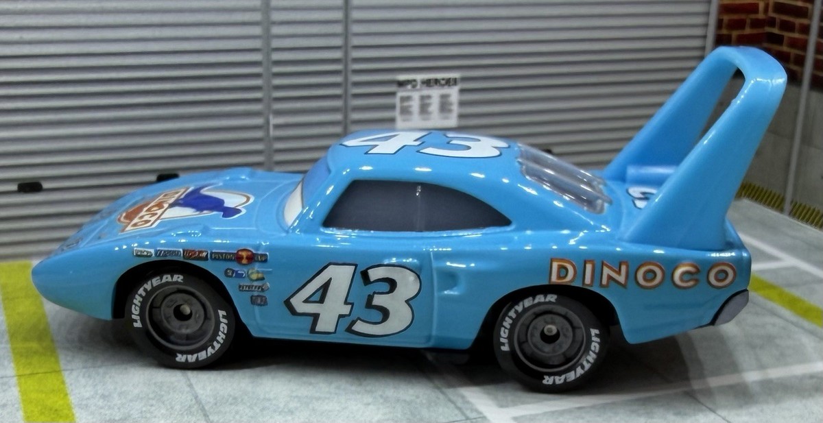 Disney Pixar Cars #43 STRIP WEATHERS Aka The King Dinoco Loose | eBay