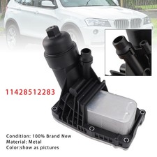 Oil Cooler Oil Filter Housing & Gaskets 11428512283 Pour BMW X3 F25 2009-2017/