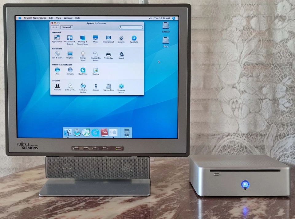 Hackintosh Mini - Aopen MP915-B running Mac OSX Tiger - Image 2 of 4