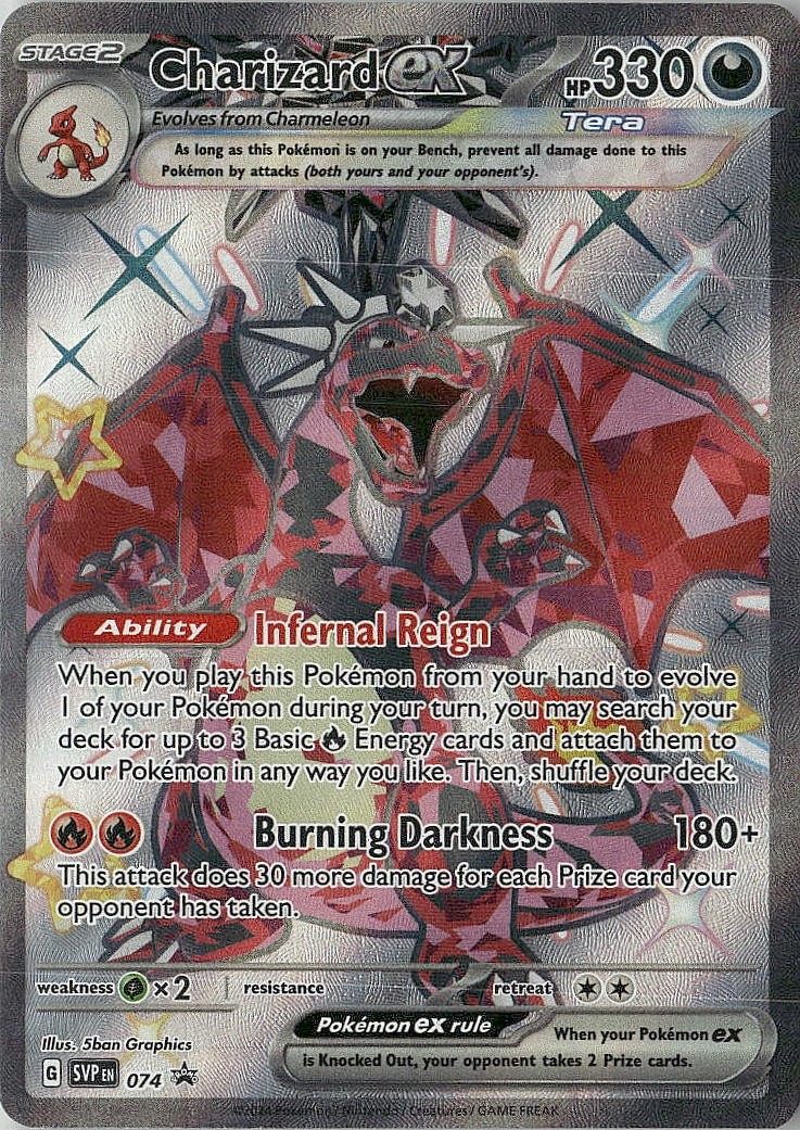 Charizard ex 074 Pokemon EN - Near Mint