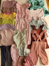 Baby Girls Summer Clothes Bundle Age 0-3 Months