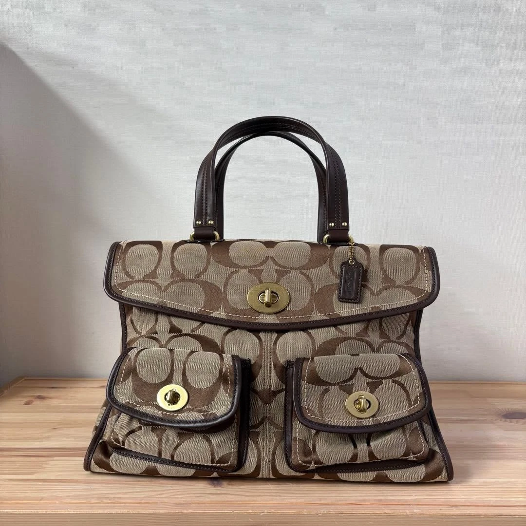 25+ Coach Legacy Turn Lock Tote Bags & Handbags for Women for sale