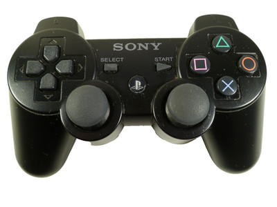 Authentic Sony Playstation 3 PS3 Genuine OEM Dualshock Ps3 Black Controller