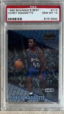 Corey Maggette RC PSA 10 GEM MT 1999 Bowman's Best #113 (POP 5)