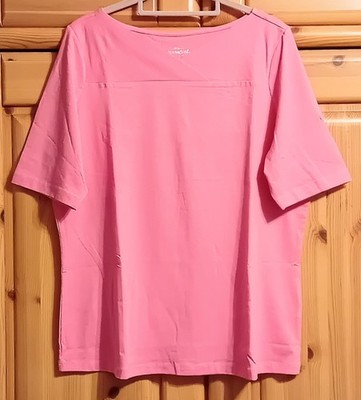 T-Shirt ''WOMEN essentials by Tchibo'' ca. Größe 44 patellpink