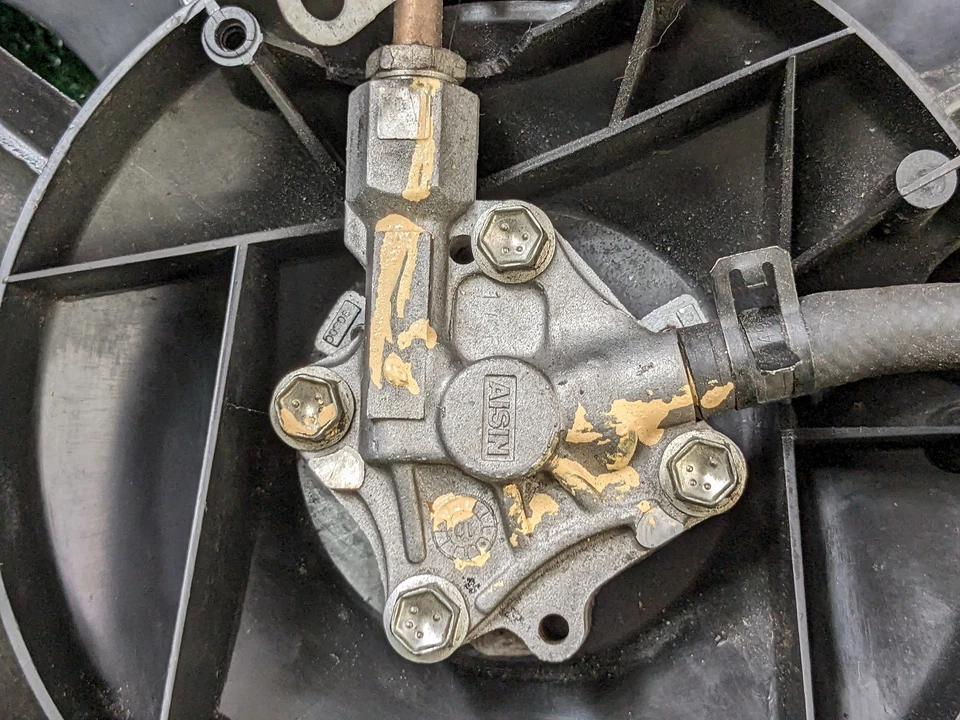 2002-2003 Ford Thunderbird Hydraulic Cooling Radiator AC Condenser Fan Motor OEM Foto 4 de 4