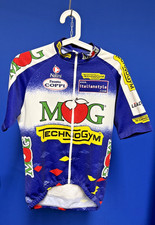 MOG Technogym Trikot jersey Nalini Größe 2 vintage Fausto Coppi Rennrad signiert