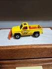 Vintage 1979 Hot Wheels Chevy C-10 Pickup Truck Yellow Speedy Removal Snow Plow
