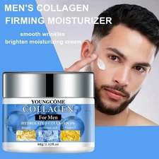 Men's Retinol Collagen Moisturizing Cream Anti-Aging Firming Facial Skin Care