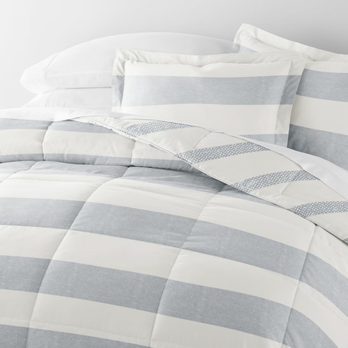 Reversible King Size Comforter Set (3 Piece) - Bring Luxury Home with ...