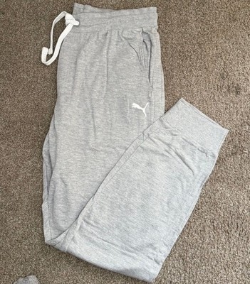 Men s Grey PUMA Jogger Lounge Sweatpants Cuffed 3XLT NWT $45