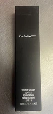 MAC Studio Sculpt SPF 15 Foundation NC15 Makeup 1.3oz *NEW*