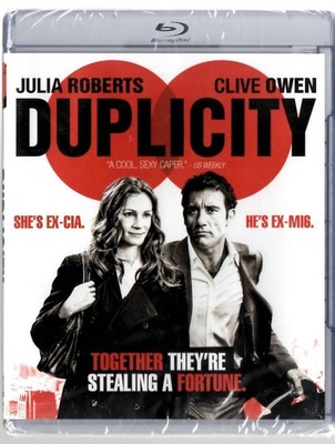 Duplicity Blu-ray 2009 Julia Roberts Clive Owen Spy Thriller