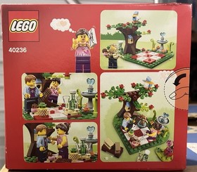 Lego Boxed Set 40236 Romantic Valentine's Picnic, Limited Edition, NEW, Sealed
