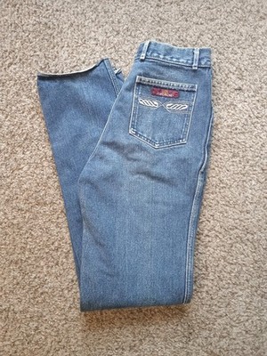 VINTAGE 1980's JORDACHE HORSE HEAD MADE IN USA BLUE JEANS sz 30 x 34