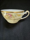Elite Works Limoges Cup Saucer Pink Roses BOUQUETS, Gold Beaded Trimmed  — photo 8