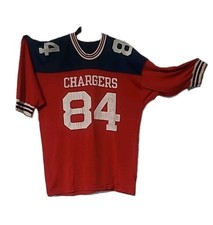 1970s Vintage NFL Chargers Jersey #84.  No Tags 