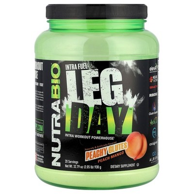 Intra Fuel Leg Day , Peachy Glutes Peach Mango, 2.05 lb (930 g)
